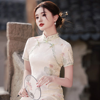 chinese style evening dress