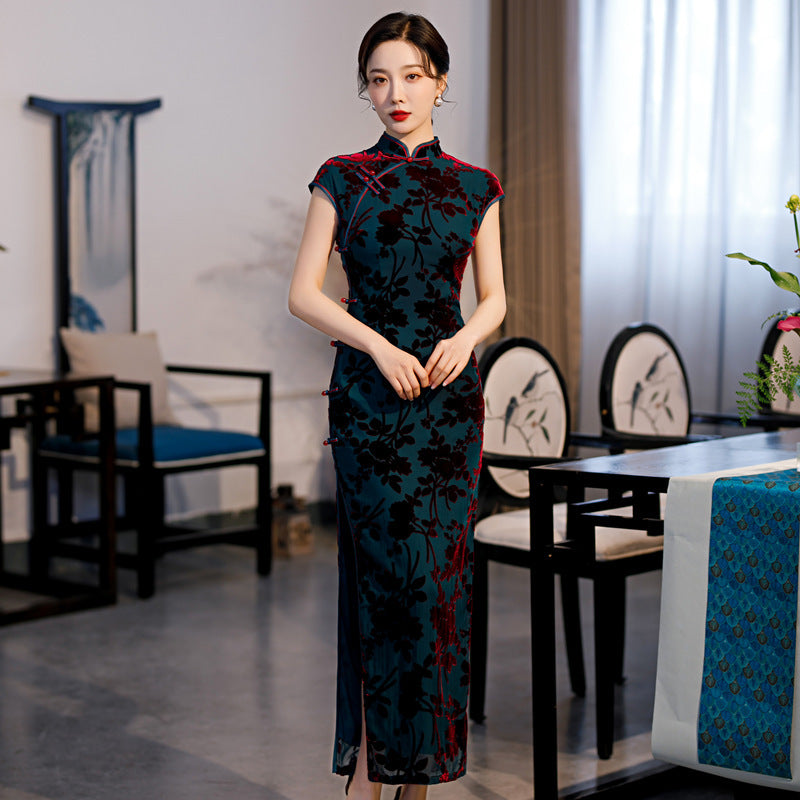 retro chinese cheongsam